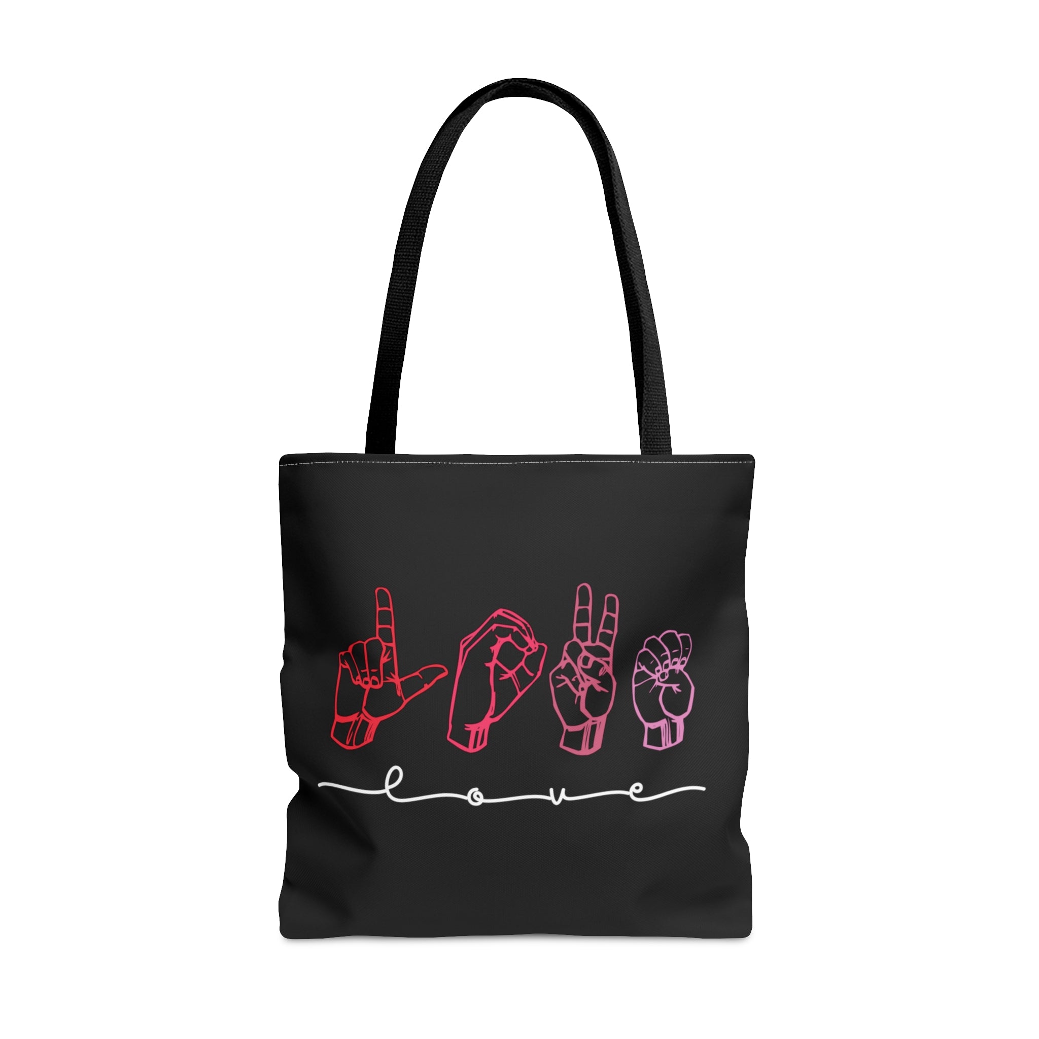 LOVE Sign Language Tote Bag