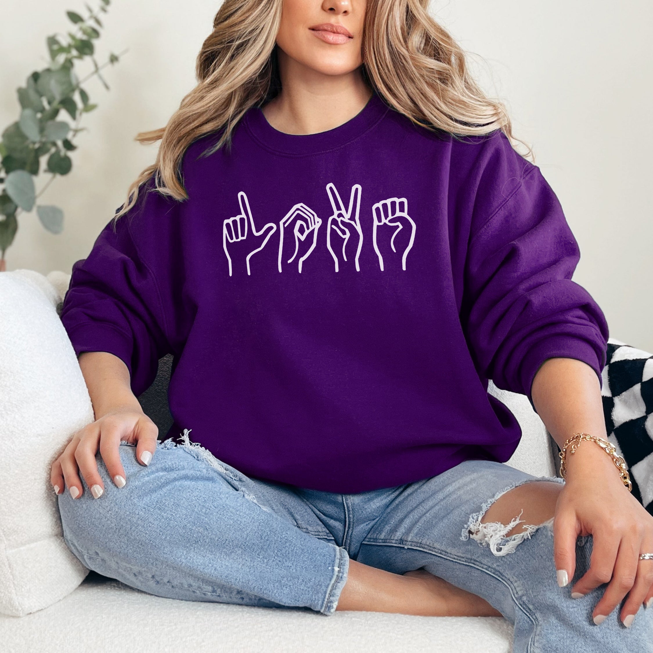 Seasons of Signs - Light Crewneck Sweatshirt