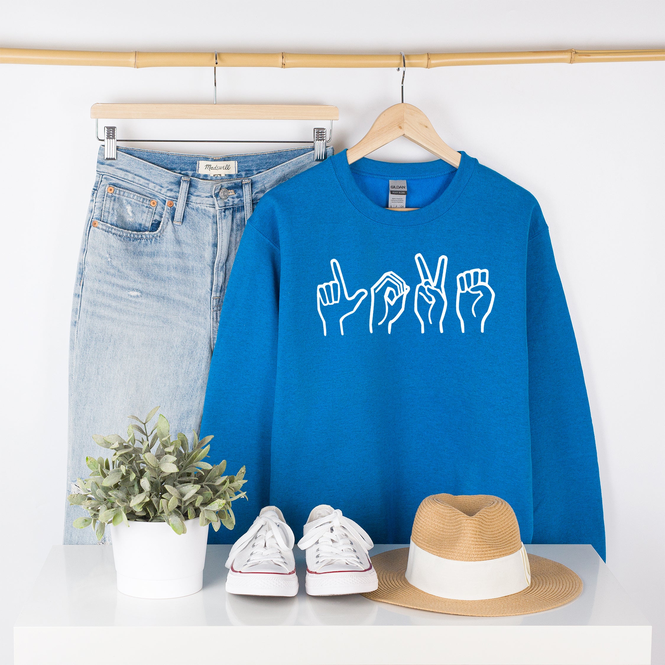 Seasons of Signs - Light Crewneck Sweatshirt